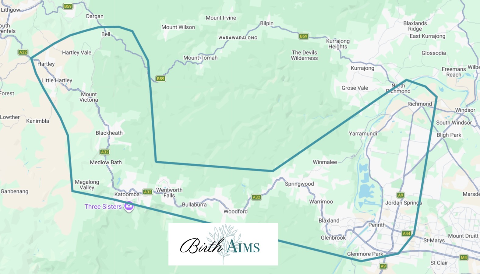 Service Area Birth Aims